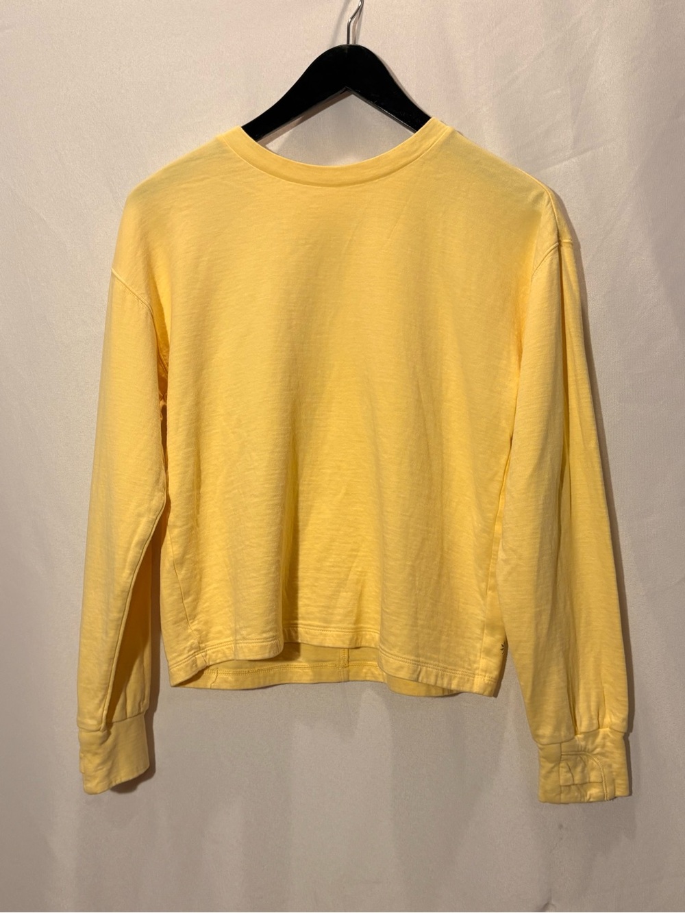 Athleta Pale Yellow Crewneck Sweater